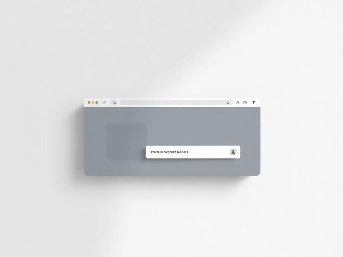Premium Business Website — Business Website website mockup